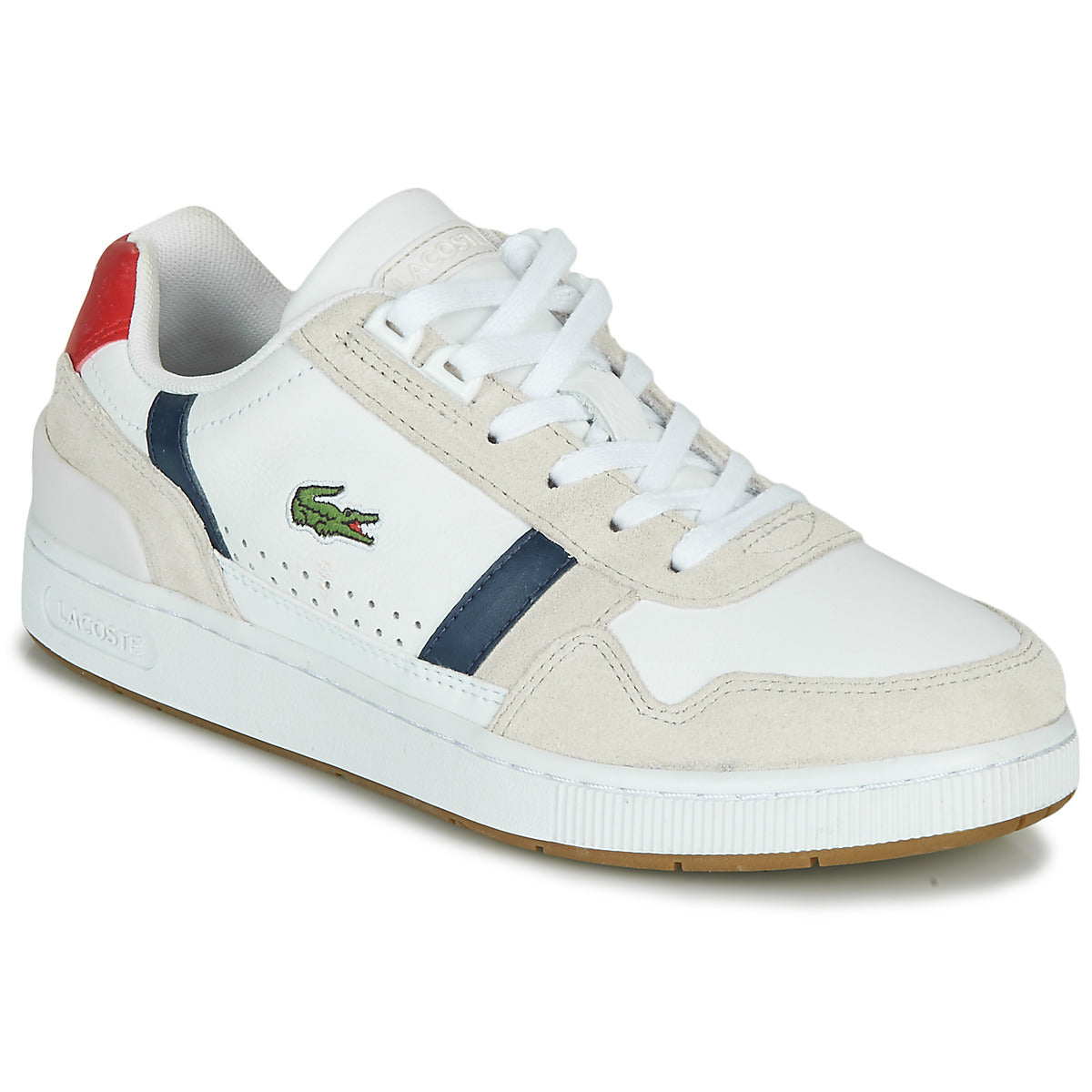 Sneakers basse Donna Lacoste T-CLIP 0120 2 SFA Bianco