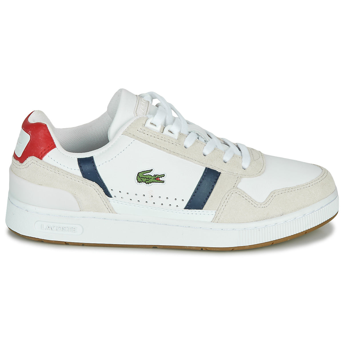 Sneakers basse Donna Lacoste T-CLIP 0120 2 SFA Bianco