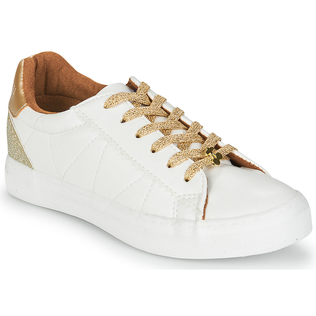 Sneakers basse Donna Le Temps des Cerises VIC Bianco