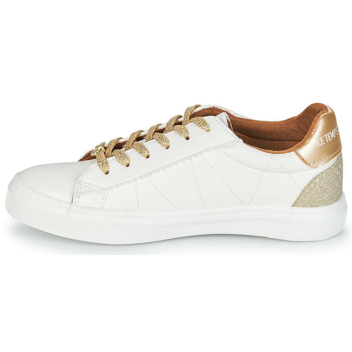 Sneakers basse Donna Le Temps des Cerises VIC Bianco