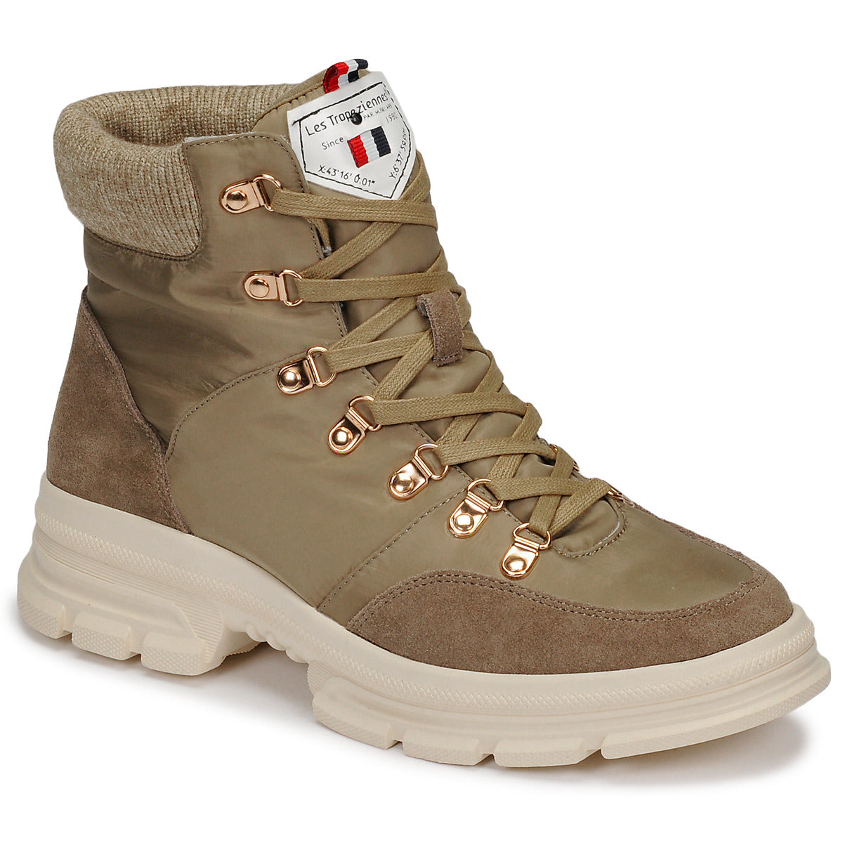 Stivaletti Donna Les Tropeziennes par M.Belarbi CAKE Kaki