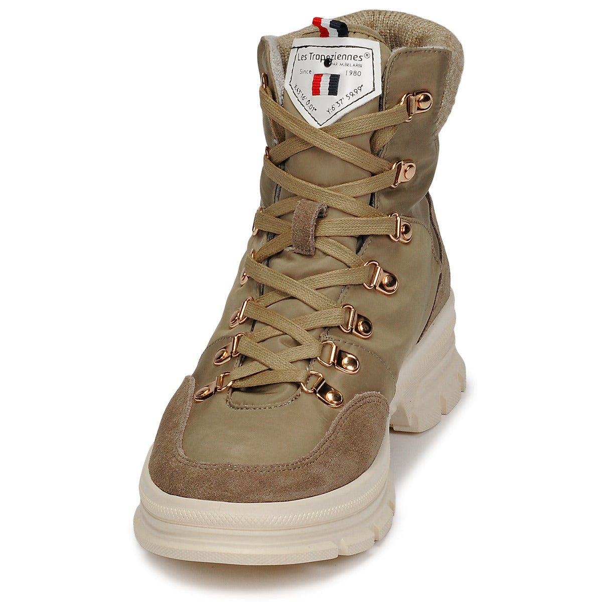 Stivaletti Donna Les Tropeziennes par M.Belarbi CAKE Kaki