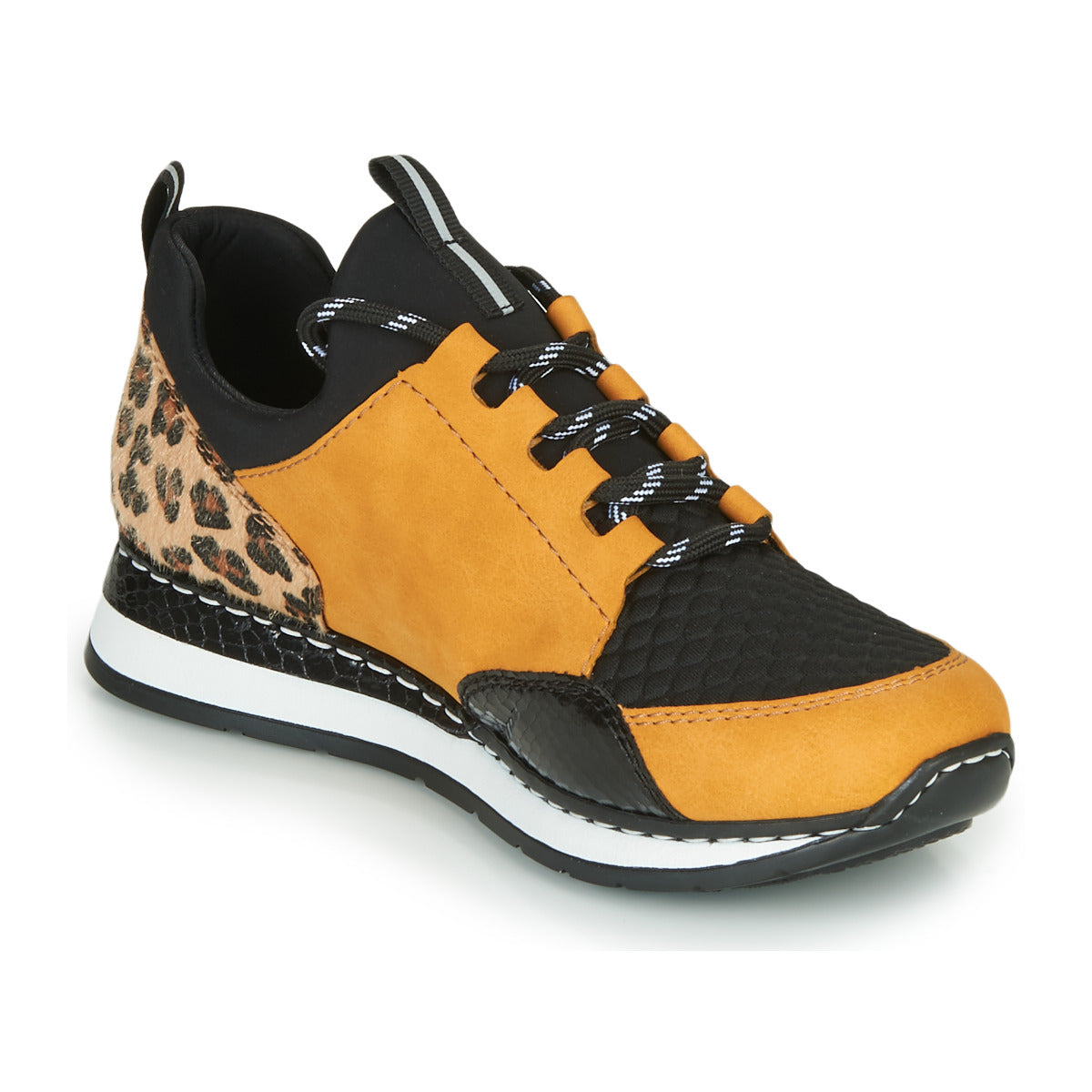 Sneakers basse Donna Rieker  TENUA  Marrone