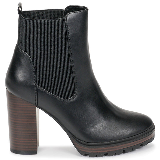 Stivaletti Donna Only  TAYA STACKED-1 PU HEELED BOOT  Nero