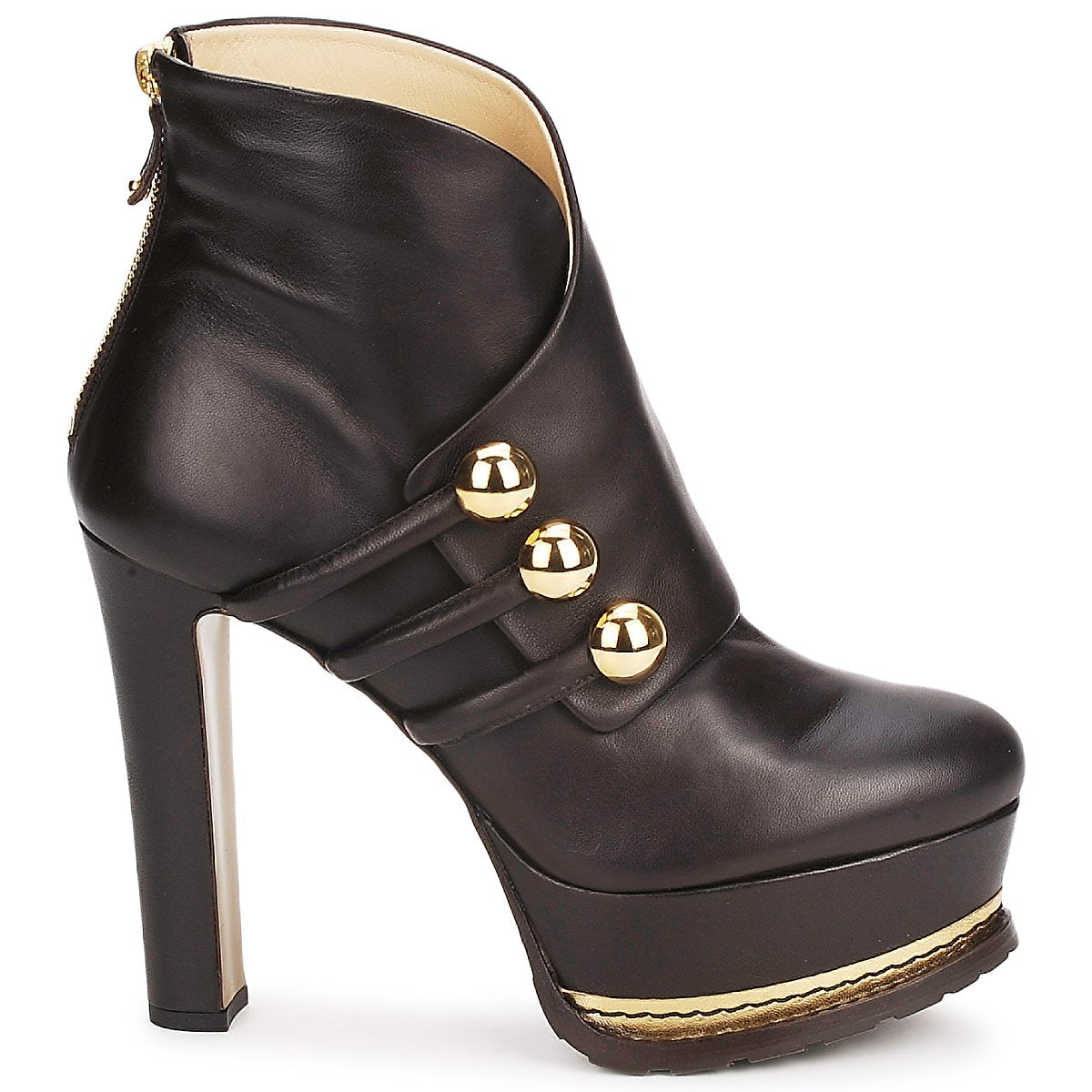 Stivaletti Donna Moschino MA2104 Marrone