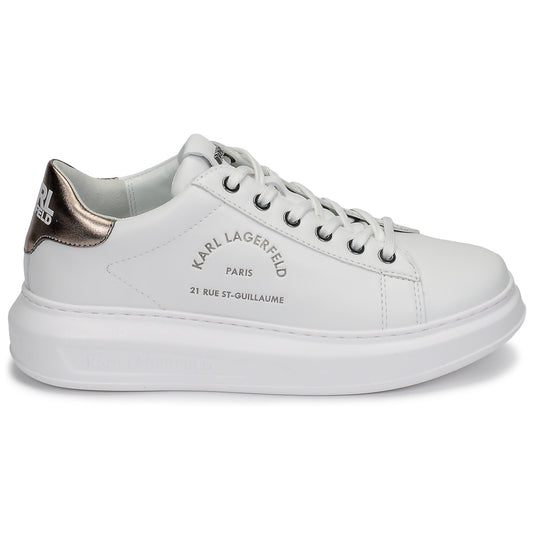 Sneakers basse Donna Karl Lagerfeld KAPRI MAISON KARL LACE Bianco