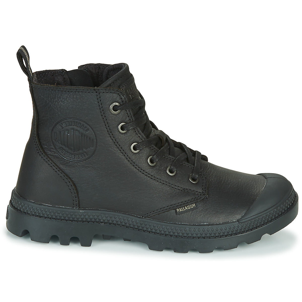 Stivaletti Donna Palladium  PAMPA ZIP LTH ESS  Nero