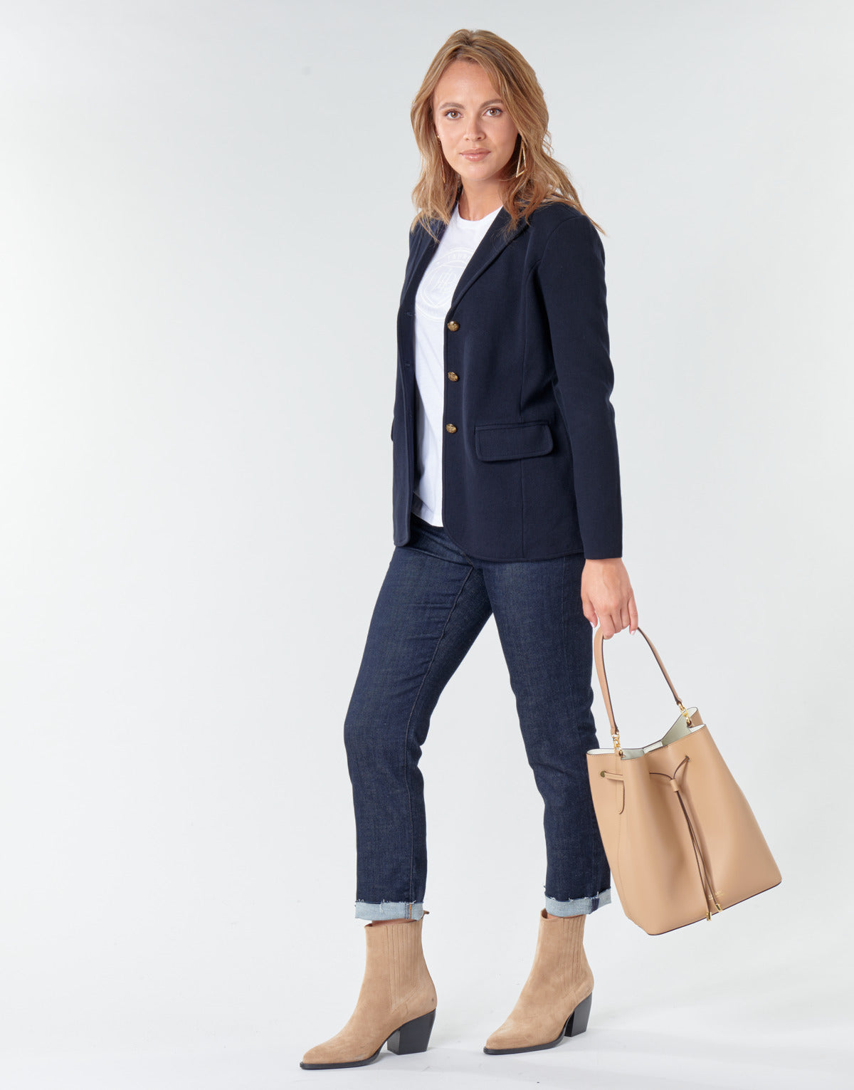 Jeans Slim Donna Lauren Ralph Lauren  REGAL  Blu