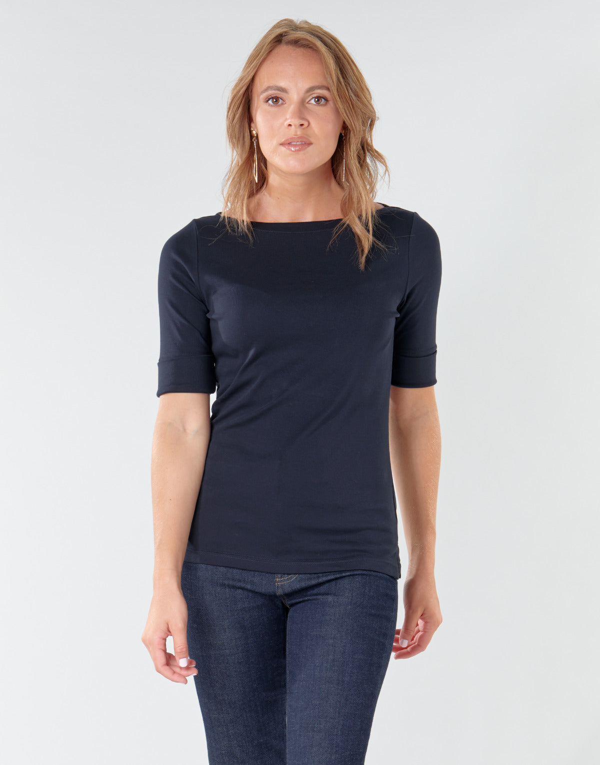 T-shirt Donna Lauren Ralph Lauren  JUDY  Marine