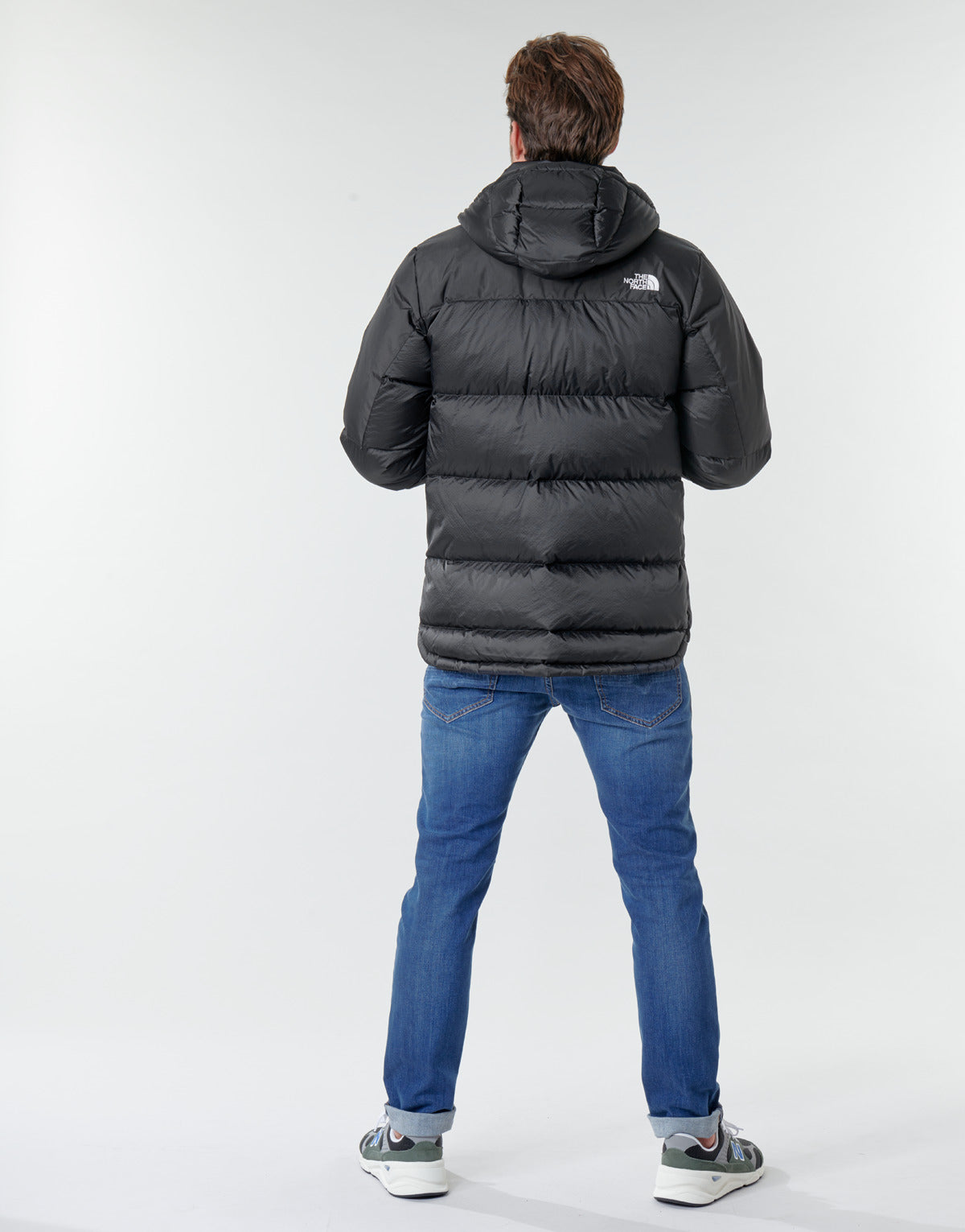 Piumino Uomo The North Face DIABLO DOWN HOODIE Nero