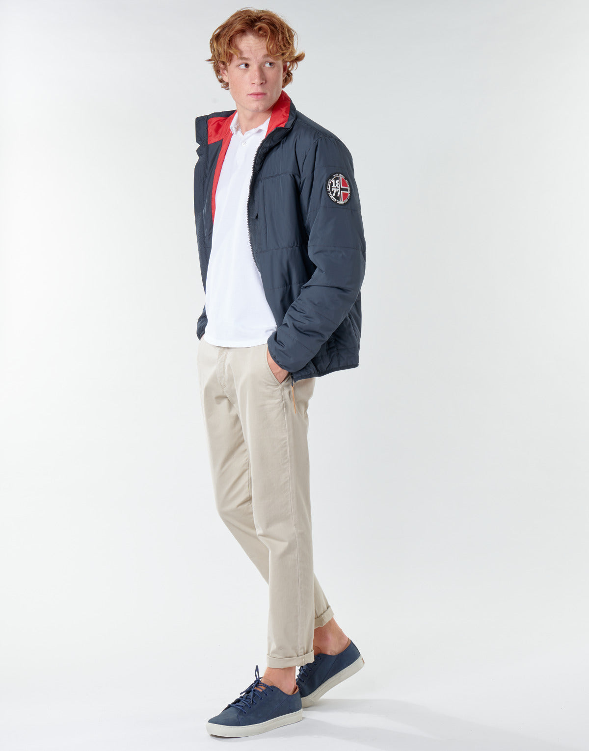 Giubbotto Uomo Helly Hansen 1878 LIGHT JACKET Blu