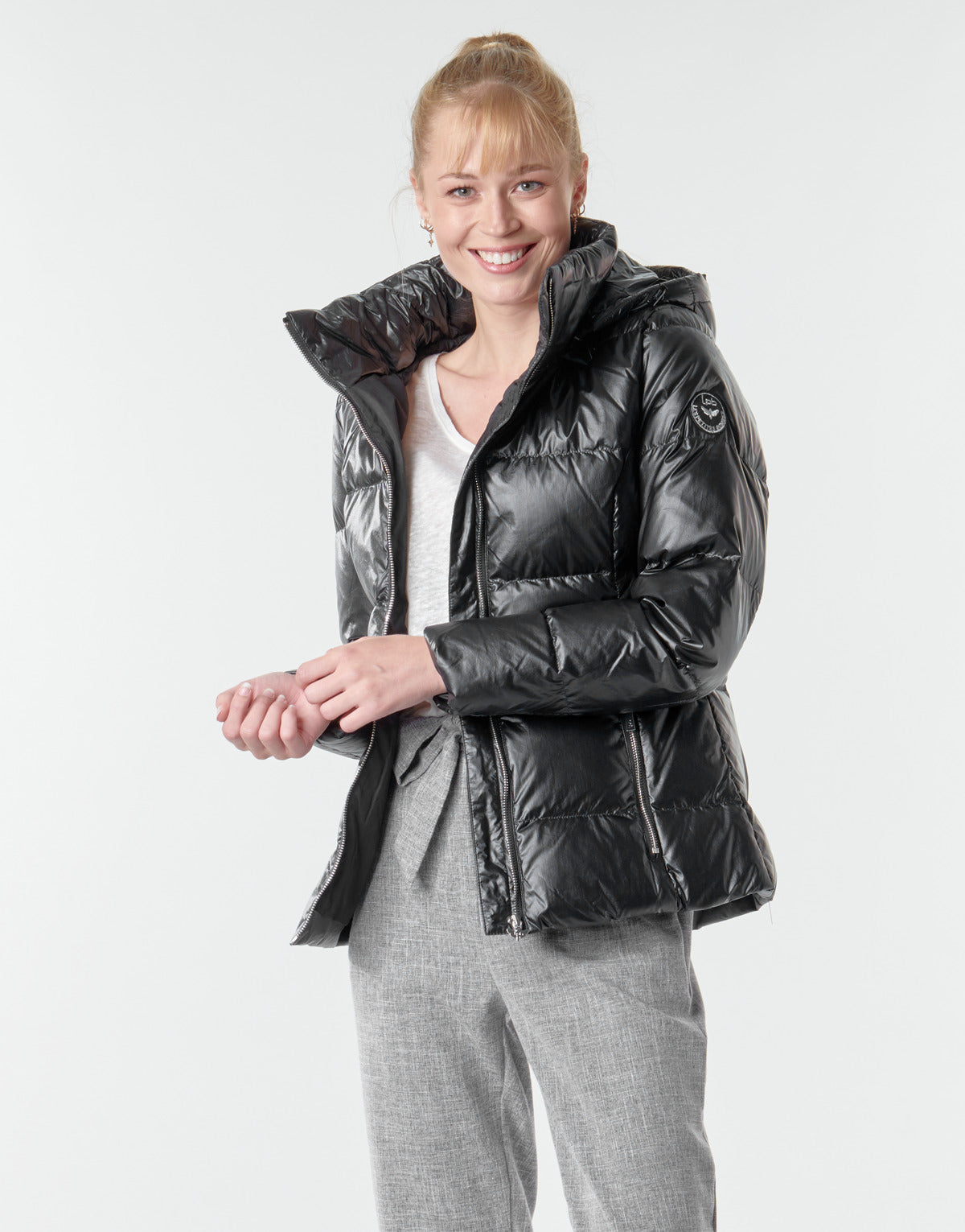 Piumino Donna Les Petites Bombes ATHINA Nero