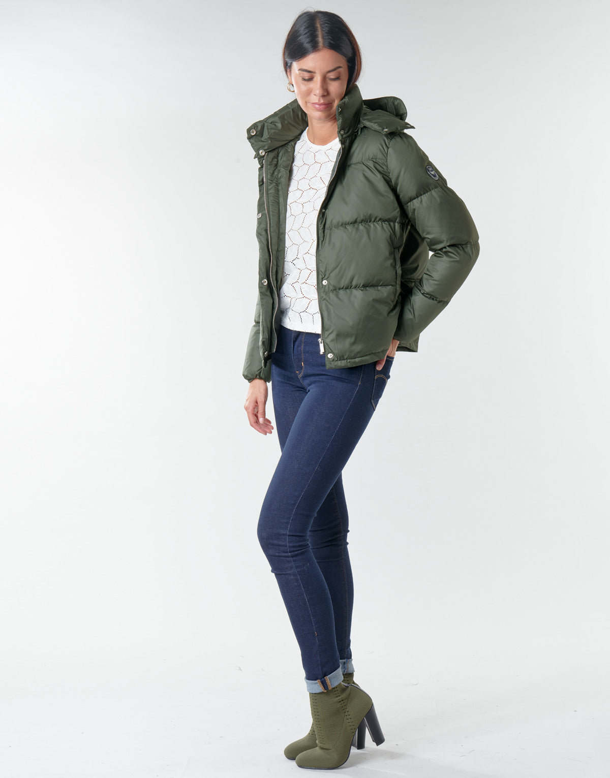 Piumino Donna Les Petites Bombes ARIANE Verde