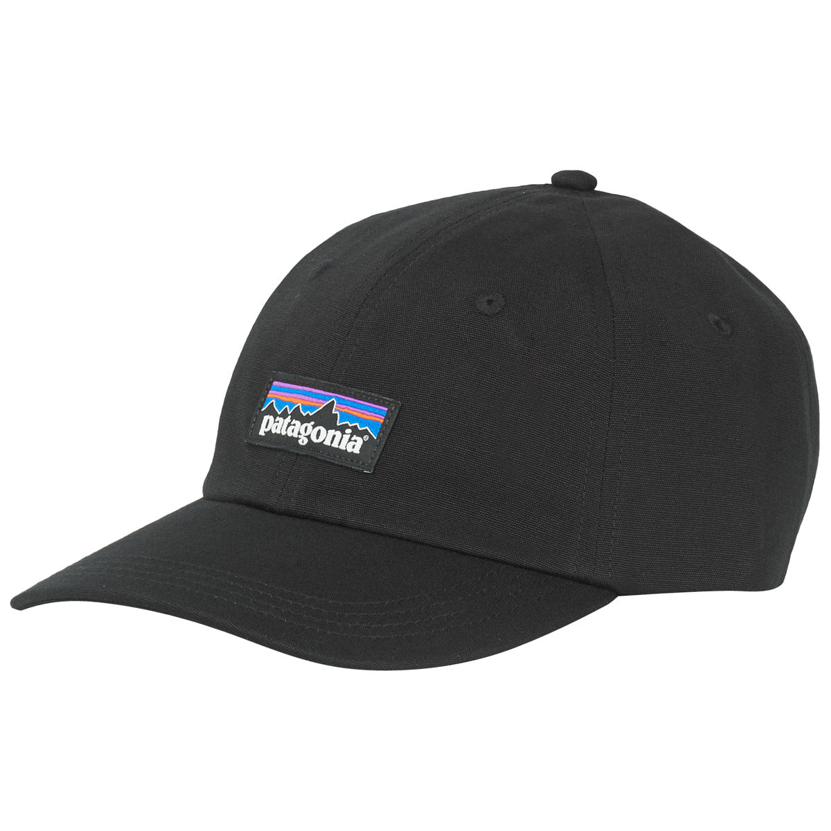 Cappellino Uomo Patagonia P-6 LABEL TRAD CAP Nero