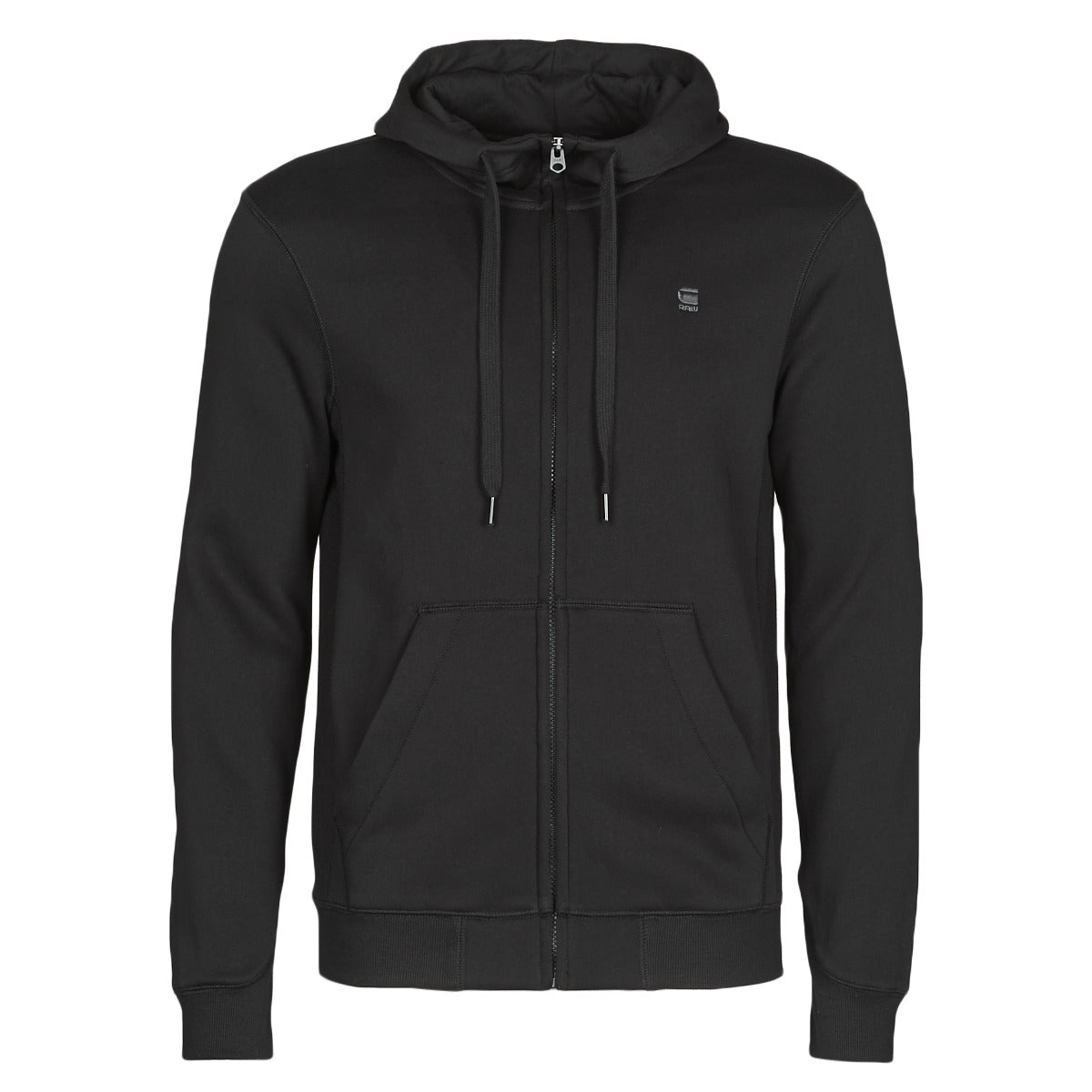 Felpa Uomo G-Star Raw PREMIUM CORE HDD ZIP SW LS Nero