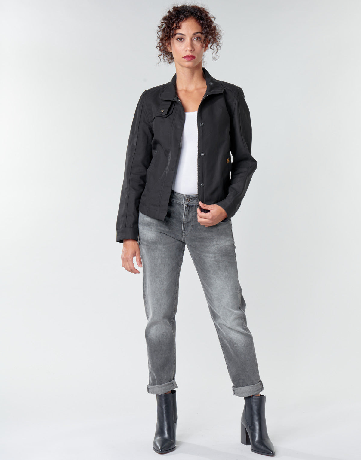 Jeans boyfriend Donna G-Star Raw KATE BOYFRIEND WMN Grigio