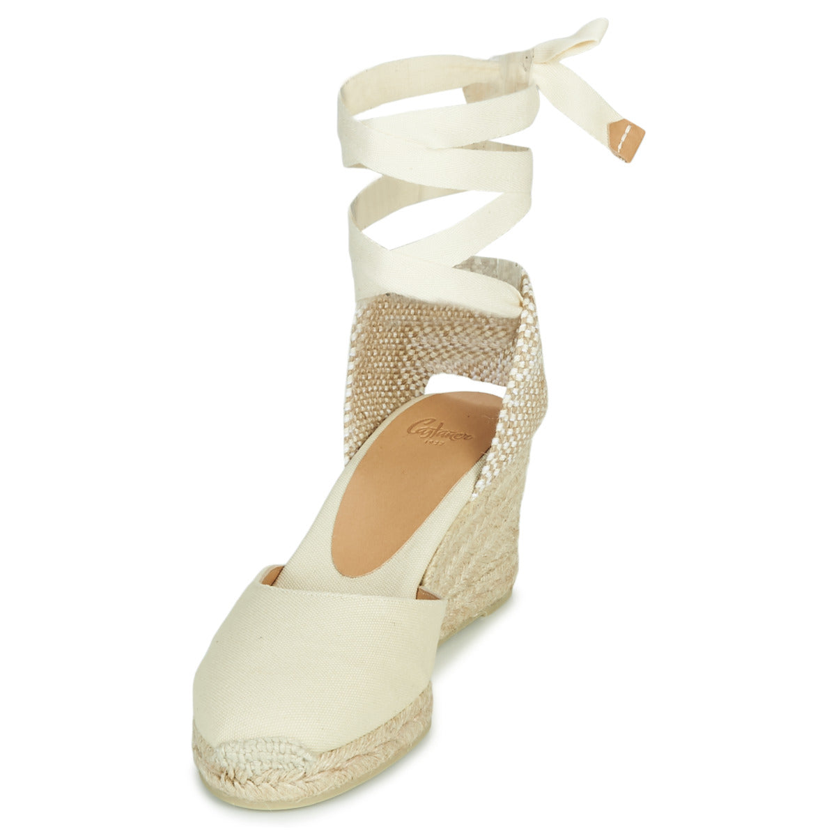 Scarpe Espadrillas Donna Castaner Carina Bianco