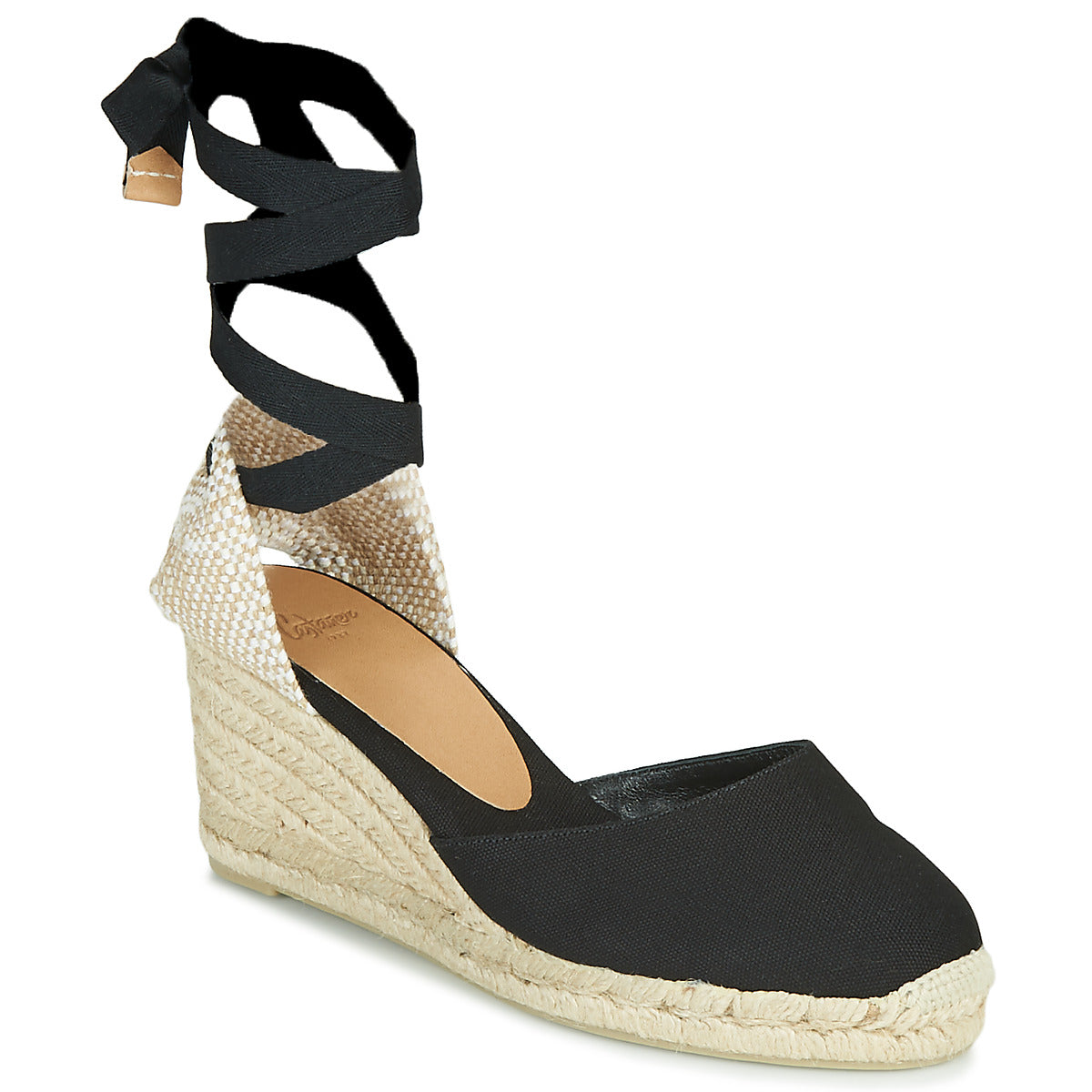 Scarpe Espadrillas Donna Castaner CARINA Nero