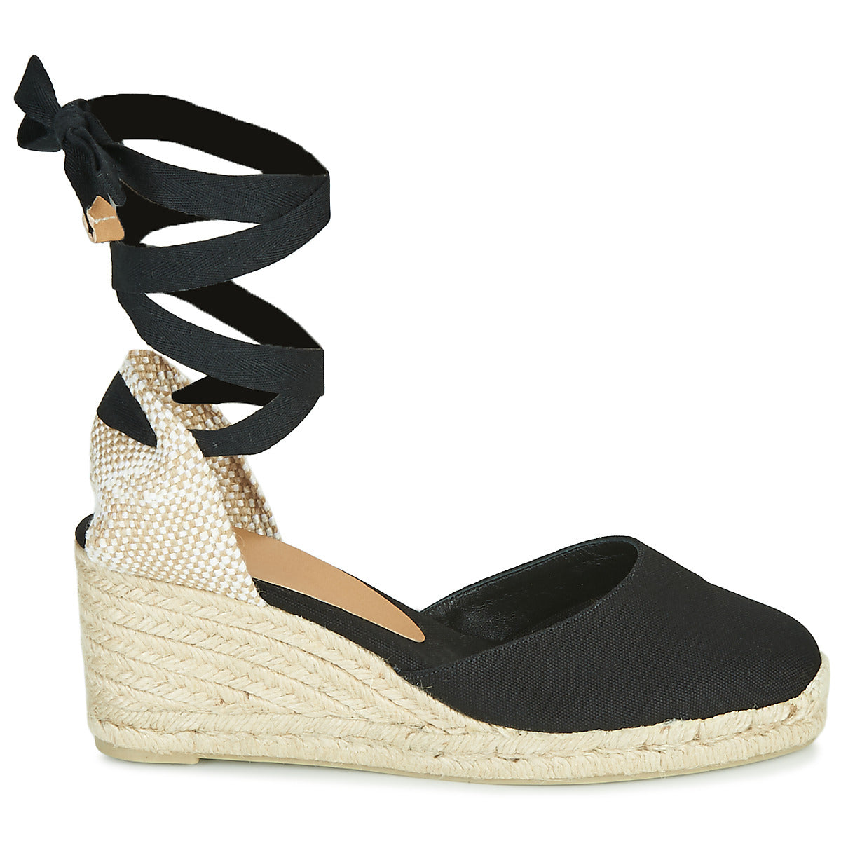 Scarpe Espadrillas Donna Castaner CARINA Nero