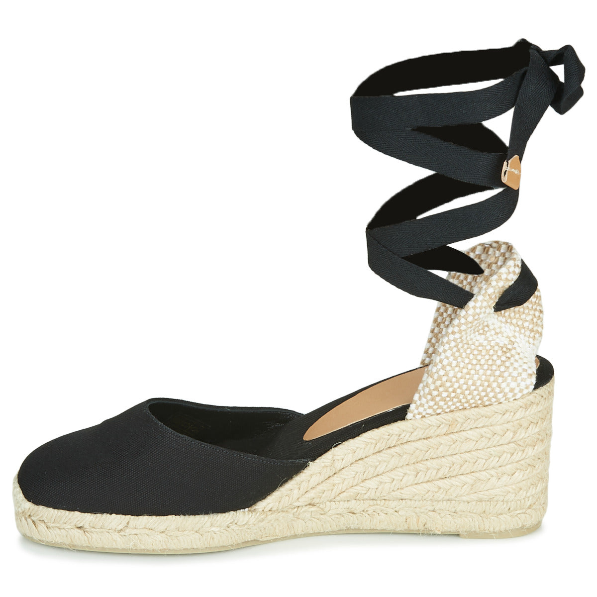 Scarpe Espadrillas Donna Castaner CARINA Nero
