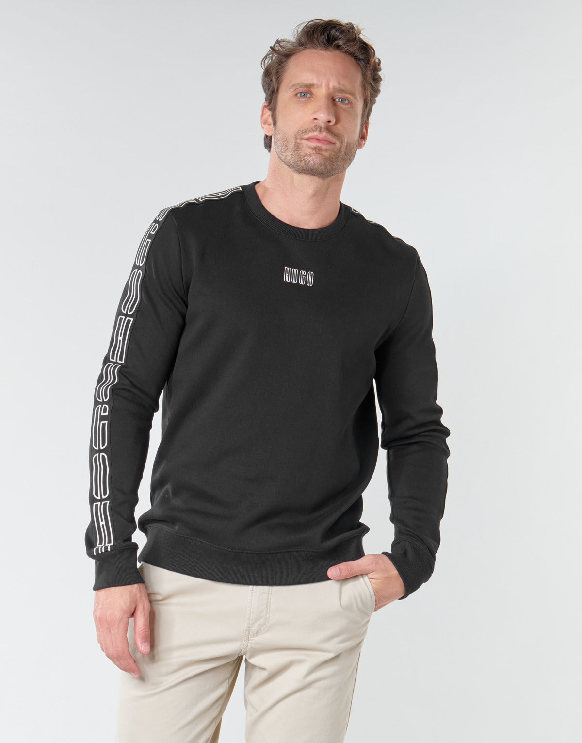 Felpa Uomo HUGO DOBY203 Nero