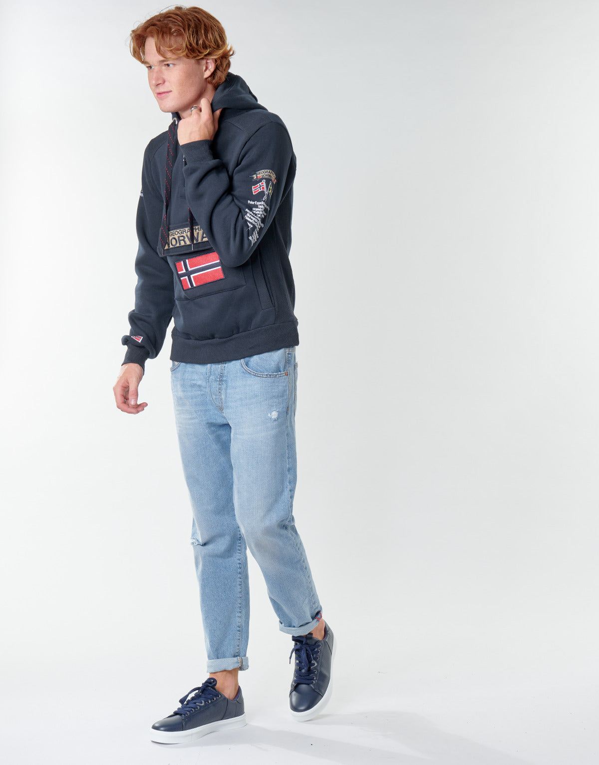 Felpa Uomo Geographical Norway GYMCLASS