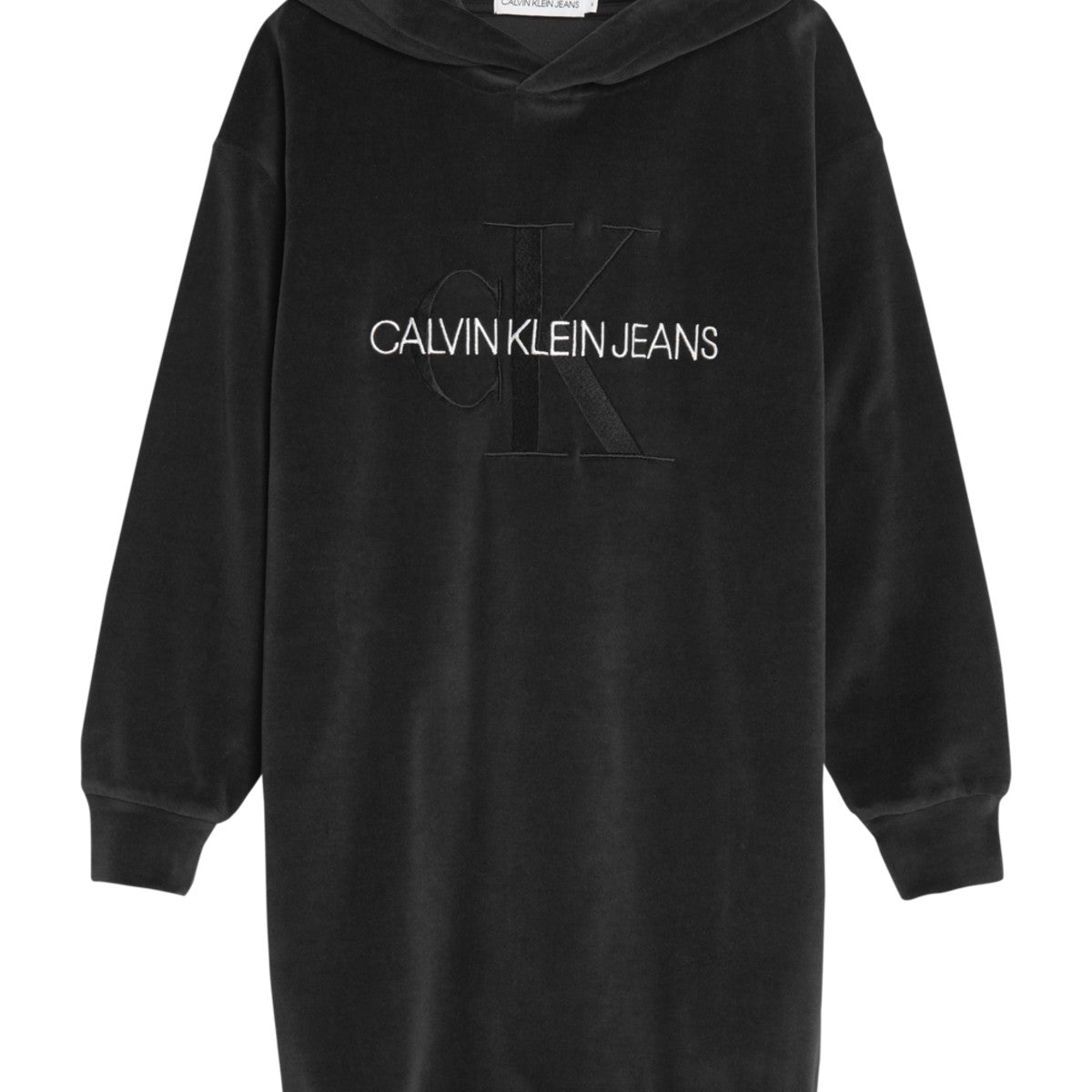 Abito corto ragazza Calvin Klein Jeans IG0IG00711-BEH Nero