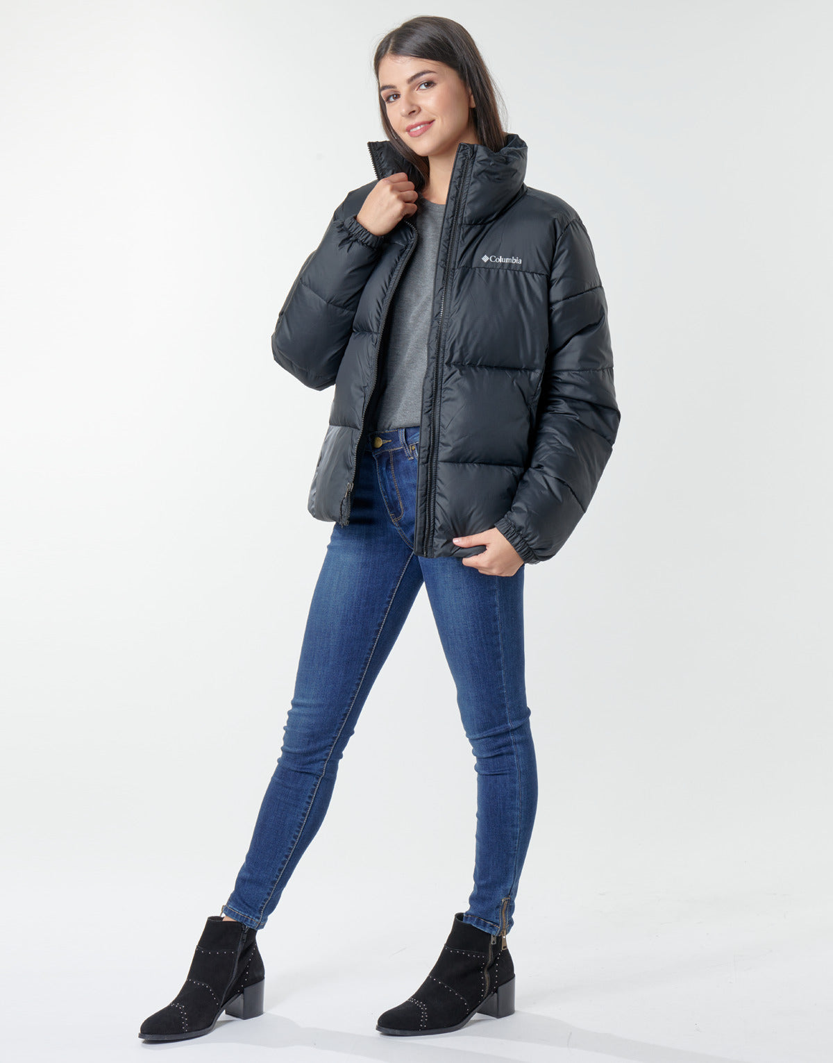 Piumino Donna Columbia PUFFECT JACKET Nero