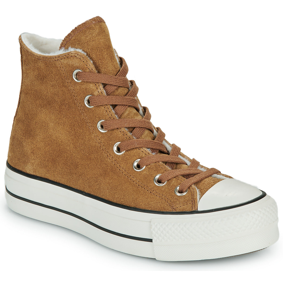 Sneakers alte Donna Converse  COZY CLUB PLATFORM CHUCK TAYLOR ALL STAR  Marrone