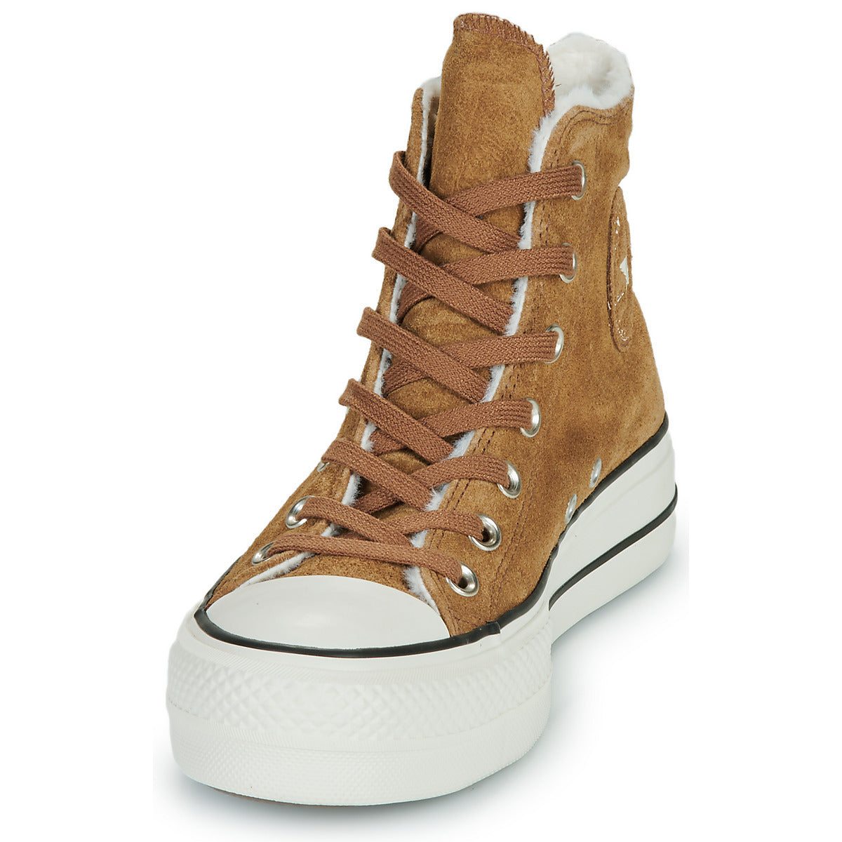 Sneakers alte Donna Converse  COZY CLUB PLATFORM CHUCK TAYLOR ALL STAR  Marrone