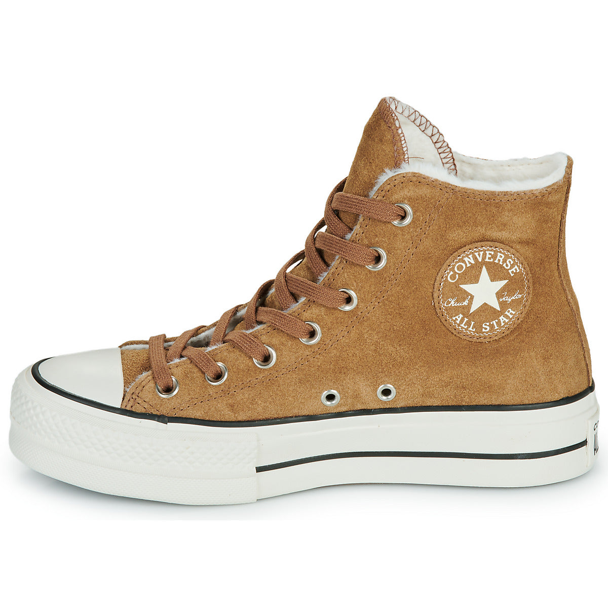 Sneakers alte Donna Converse  COZY CLUB PLATFORM CHUCK TAYLOR ALL STAR  Marrone