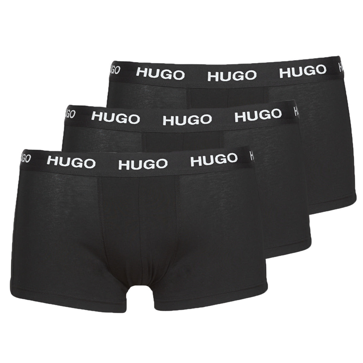 Boxer Uomo HUGO TRUNK TRIPLET PACK Nero