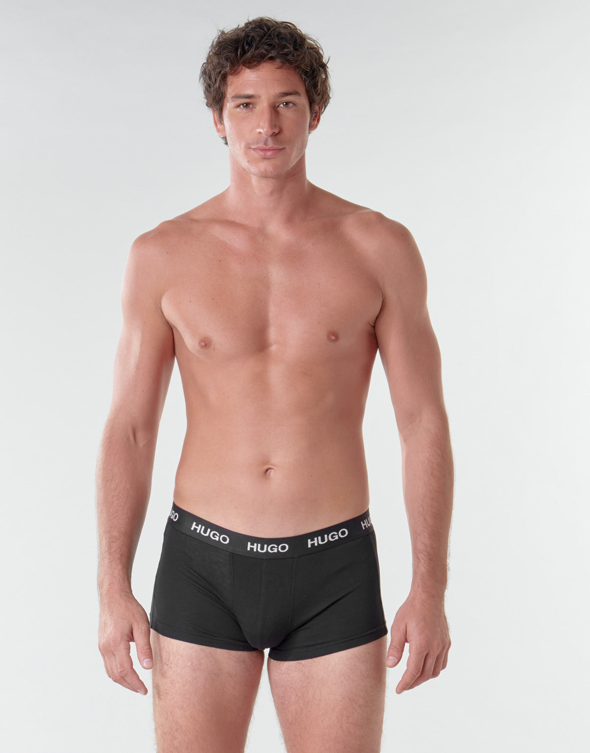 Boxer Uomo HUGO TRUNK TRIPLET PACK Nero