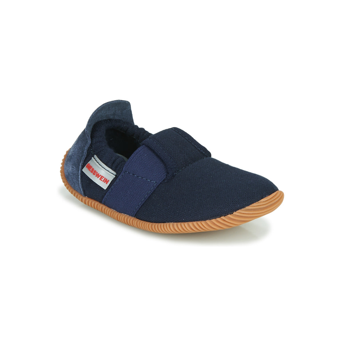 Pantofole bambini ragazza Giesswein SOLL Blu