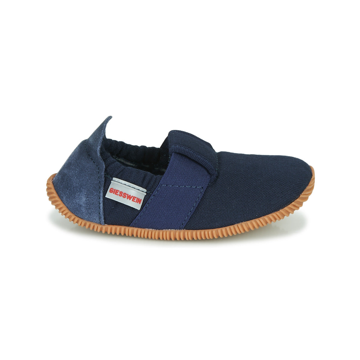 Pantofole bambini ragazza Giesswein SOLL Blu