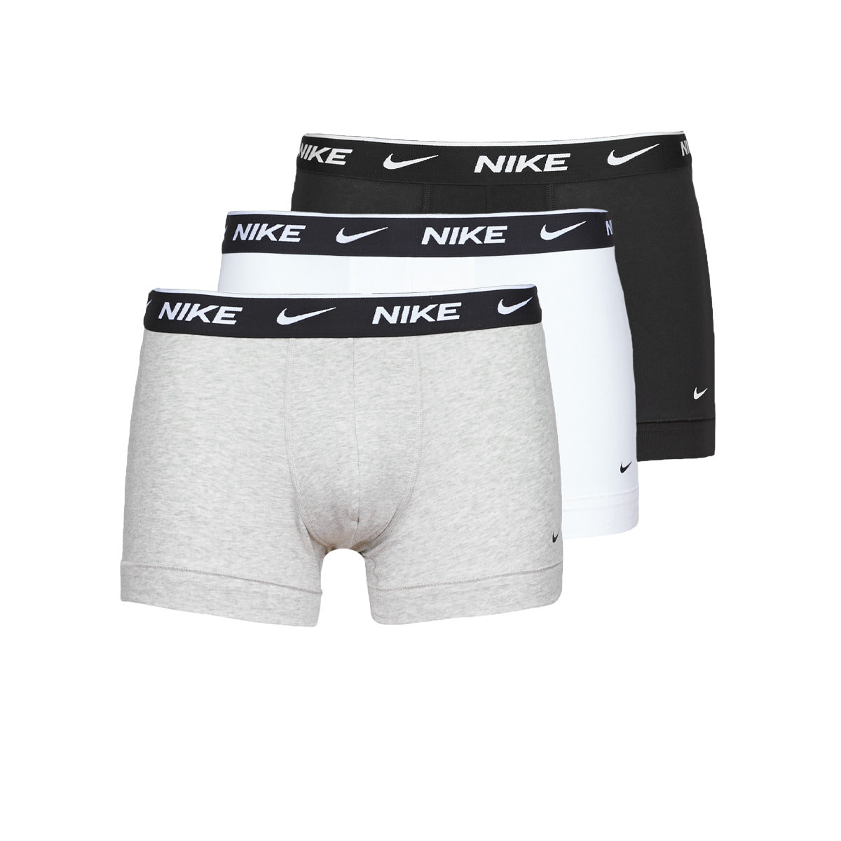 Boxer Uomo Nike  EVERYDAY COTTON STRETCH X3  Nero