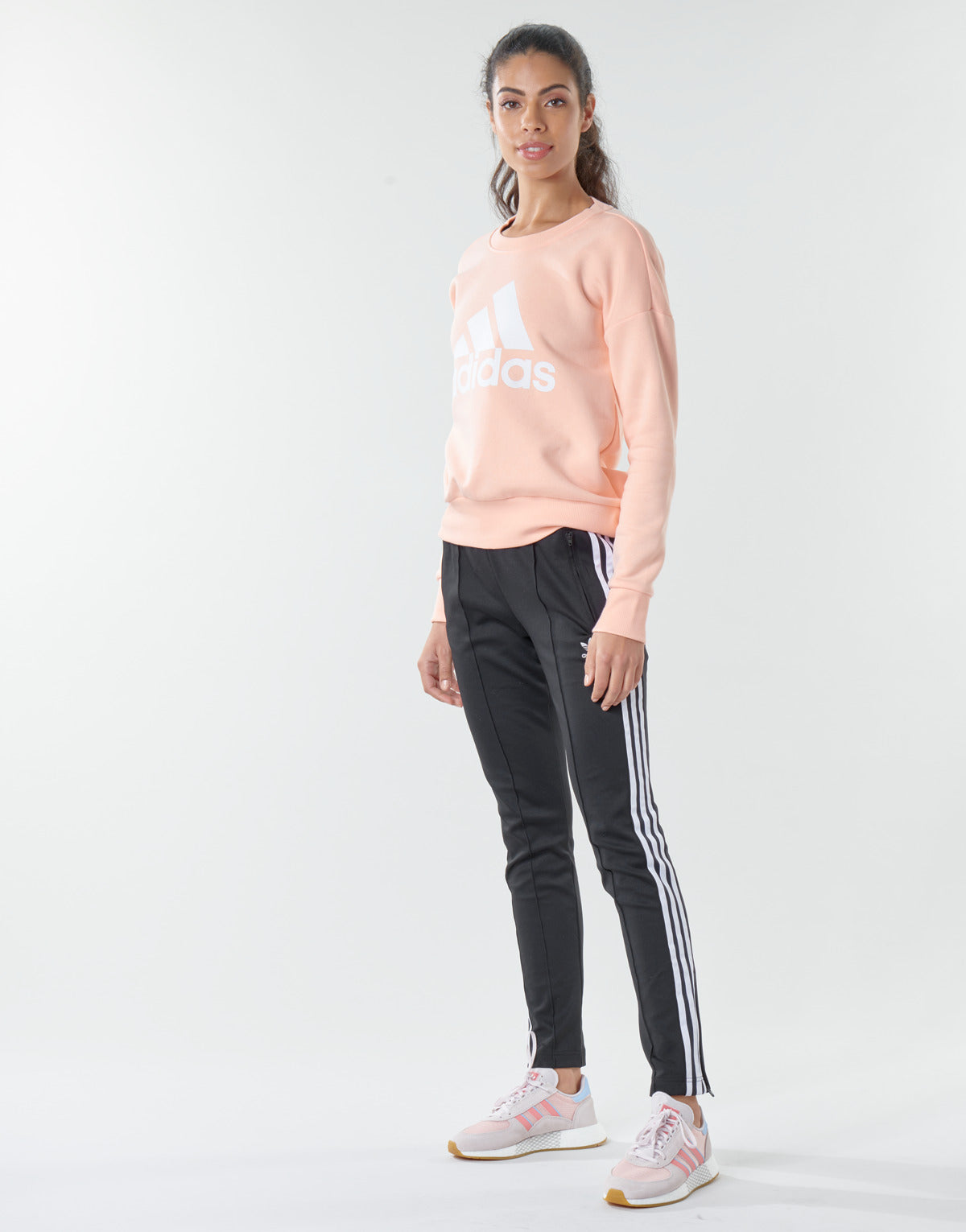 Pantaloni Sportivi Donna adidas SST PANTS PB Nero