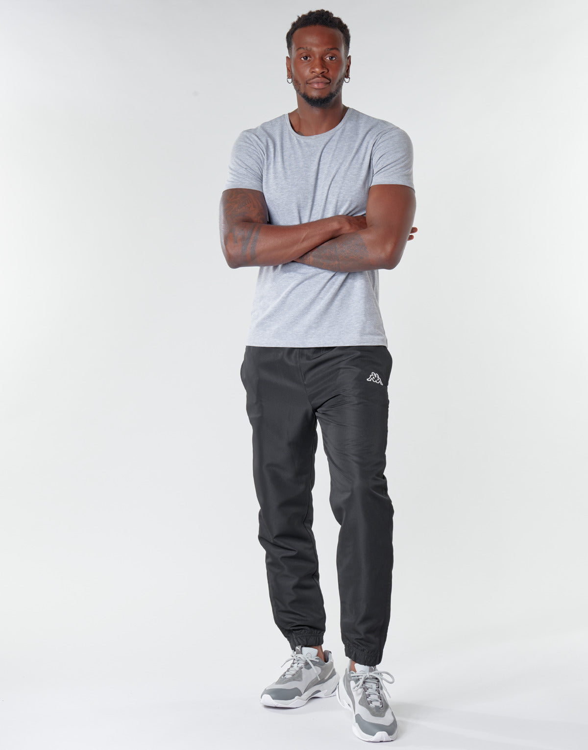 Pantaloni Sportivi Uomo Kappa KRISMANO Nero