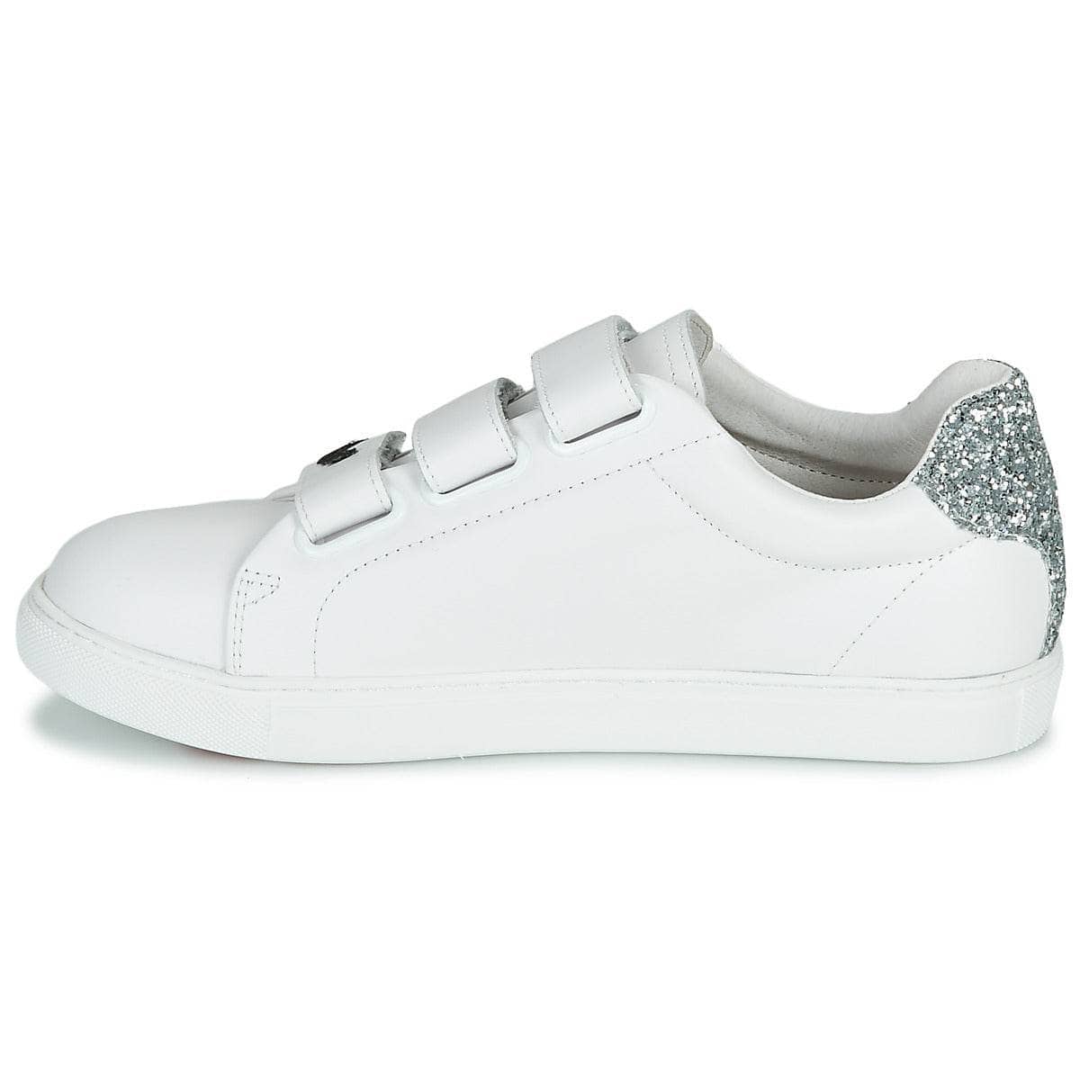 Sneakers basse Donna Bons baisers de Paname EDITH EYES Bianco