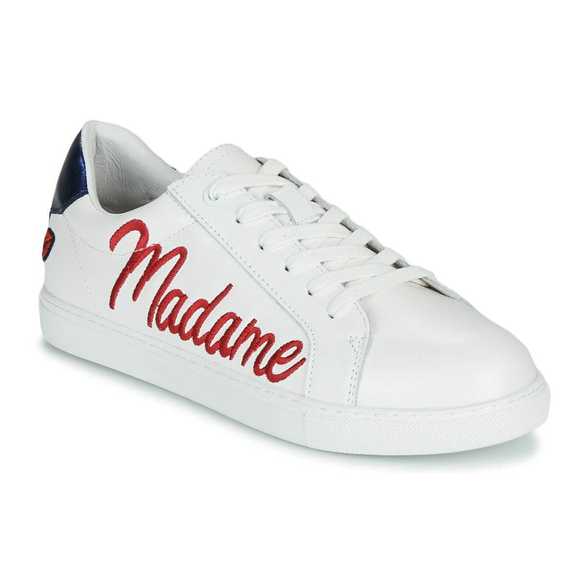 Sneakers basse Donna Bons baisers de Paname SIMONE MADAME MONSIEUR Bianco