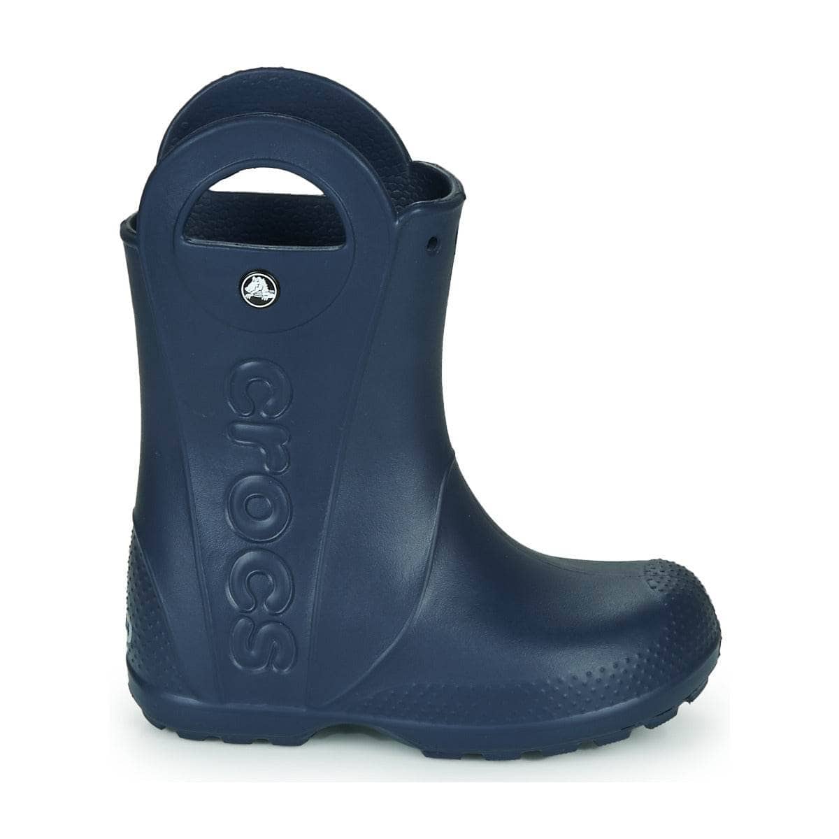 Stivali bambini ragazza Crocs HANDLE IT RAIN BOOT Blu