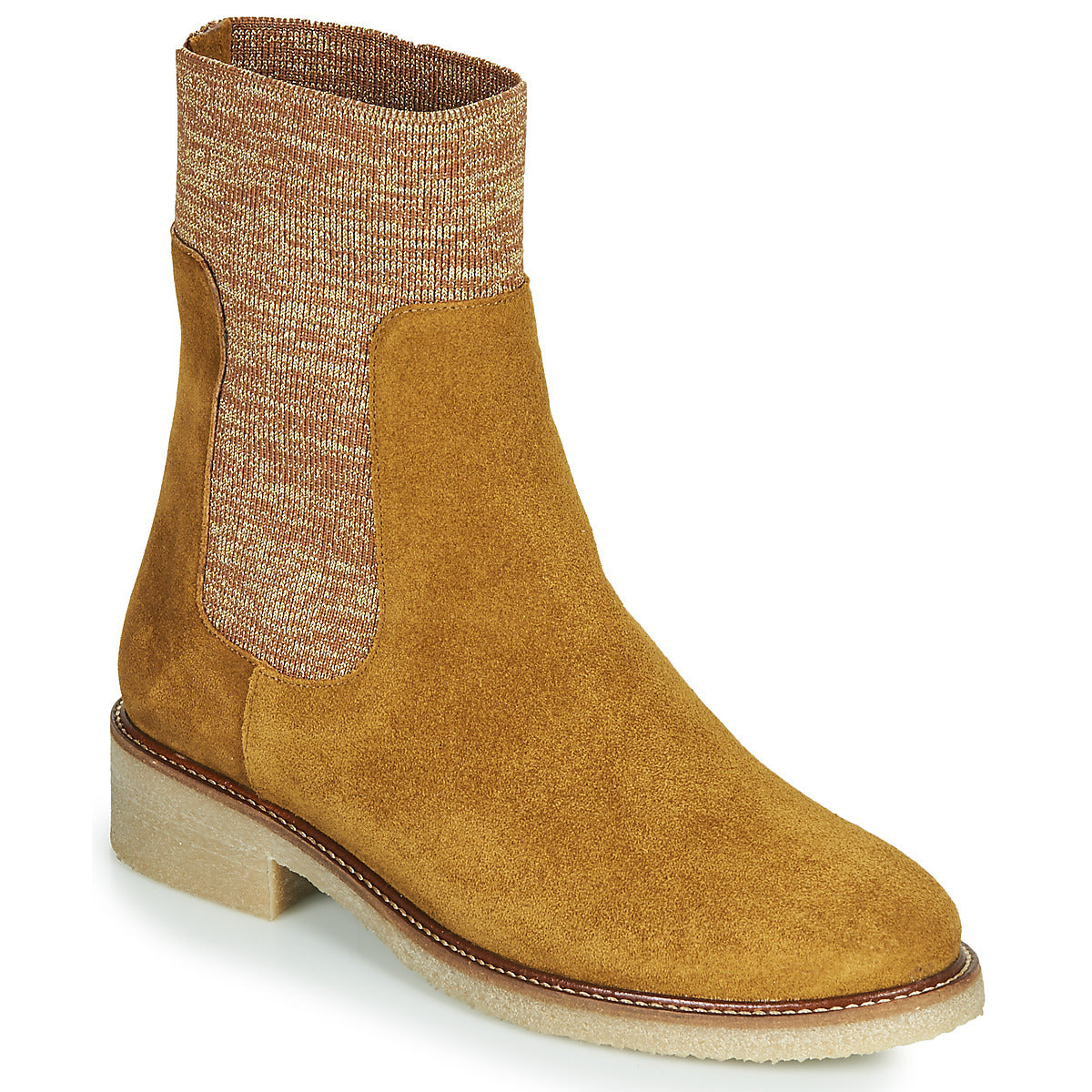 Stivaletti Donna Bensimon BOOTS CHAUSSETTE Marrone