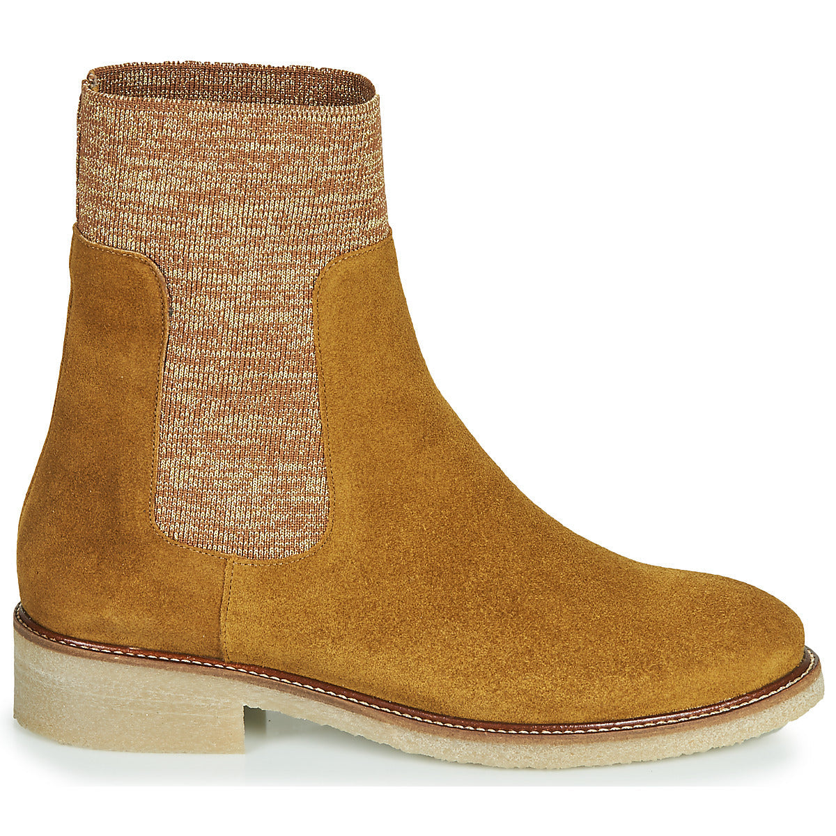 Stivaletti Donna Bensimon BOOTS CHAUSSETTE Marrone