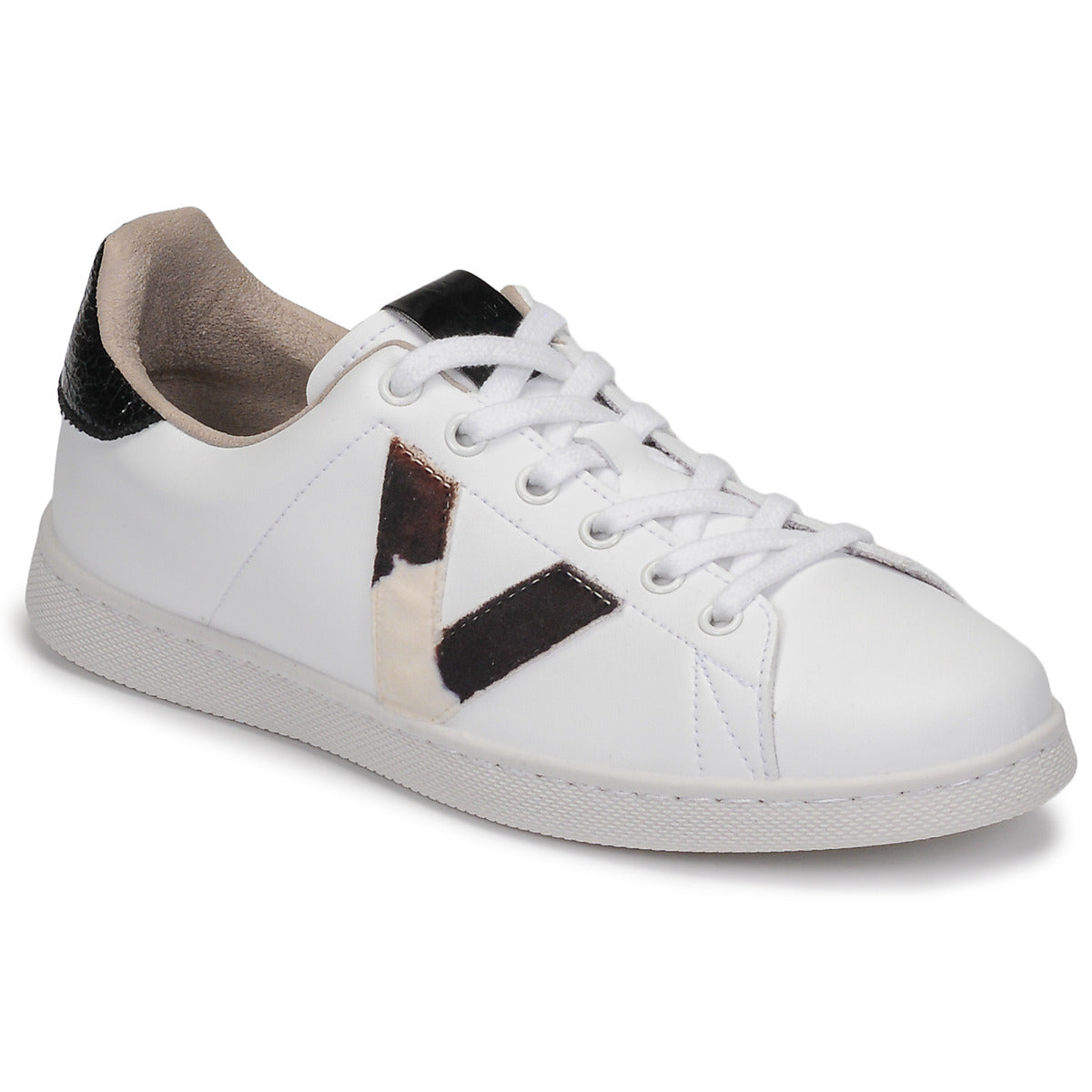 Sneakers basse Donna Victoria TENIS PIEL Bianco