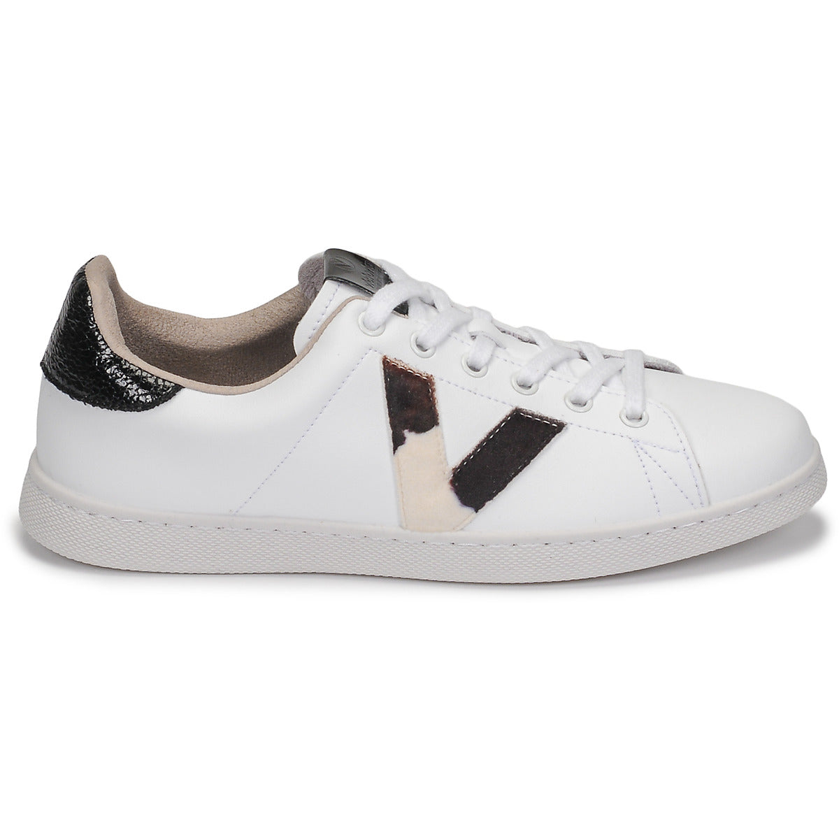 Sneakers basse Donna Victoria TENIS PIEL Bianco