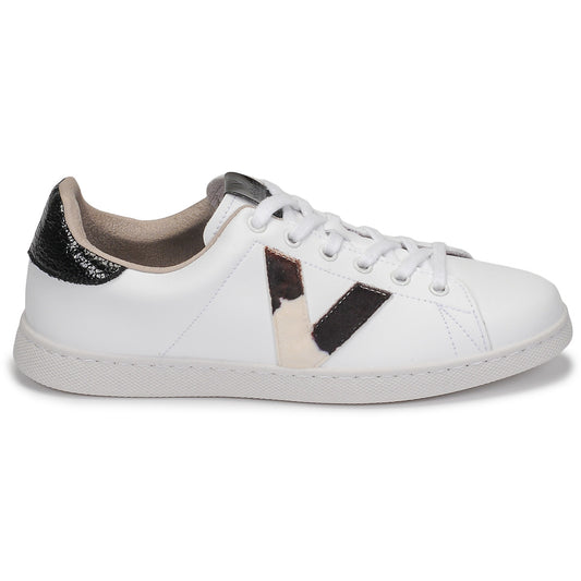 Sneakers basse Donna Victoria TENIS PIEL Bianco
