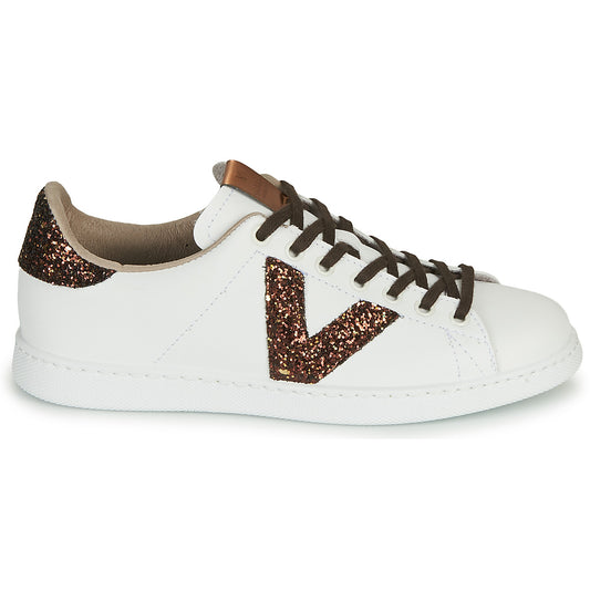 Sneakers basse Donna Victoria  TENIS PIEL VEG  Bianco