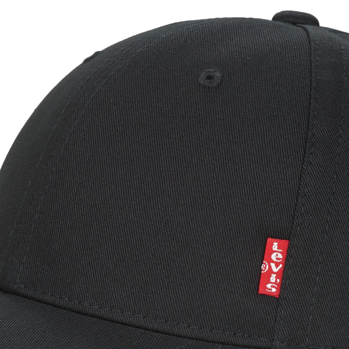 Cappellino Uomo Levis  CLASSIC TWILL REDL CAP  Nero