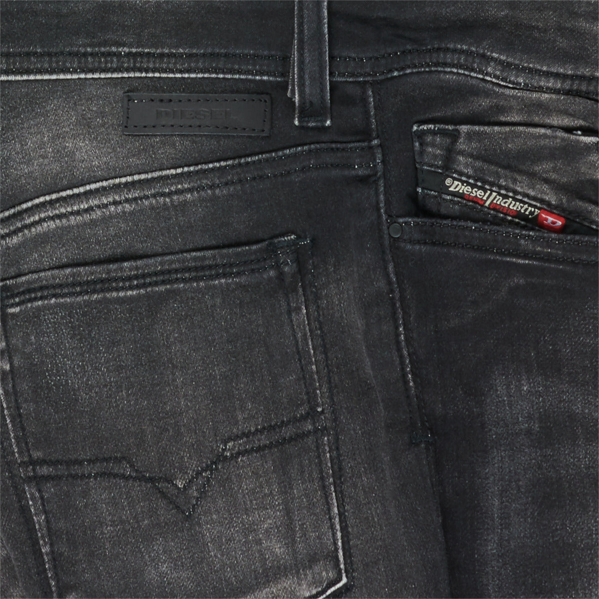 Jeans skynny ragazzo Diesel SLEENKER Nero