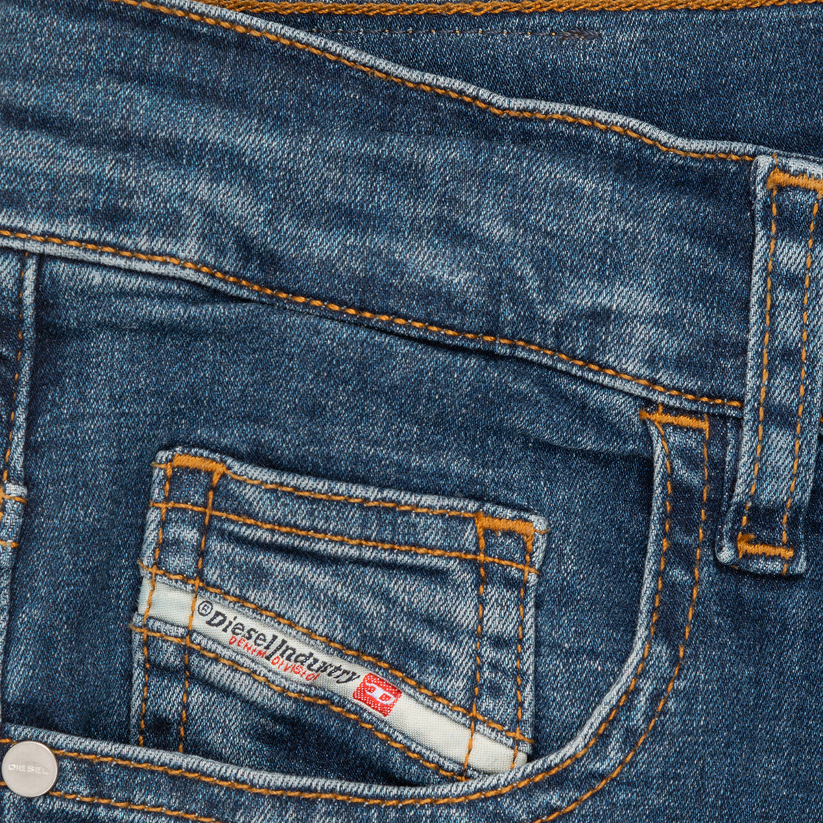 Jeans Slim ragazza Diesel D-SLANDY HIGH Blu